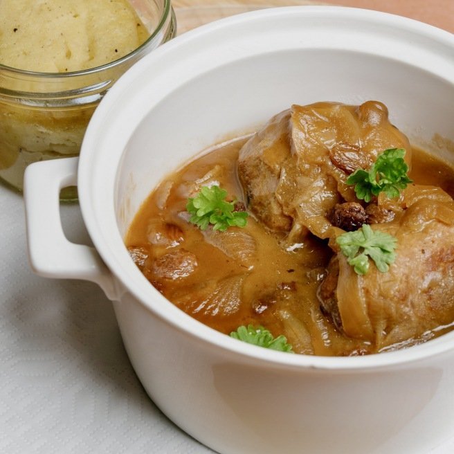 Boulettes de viande sauce liégeoise